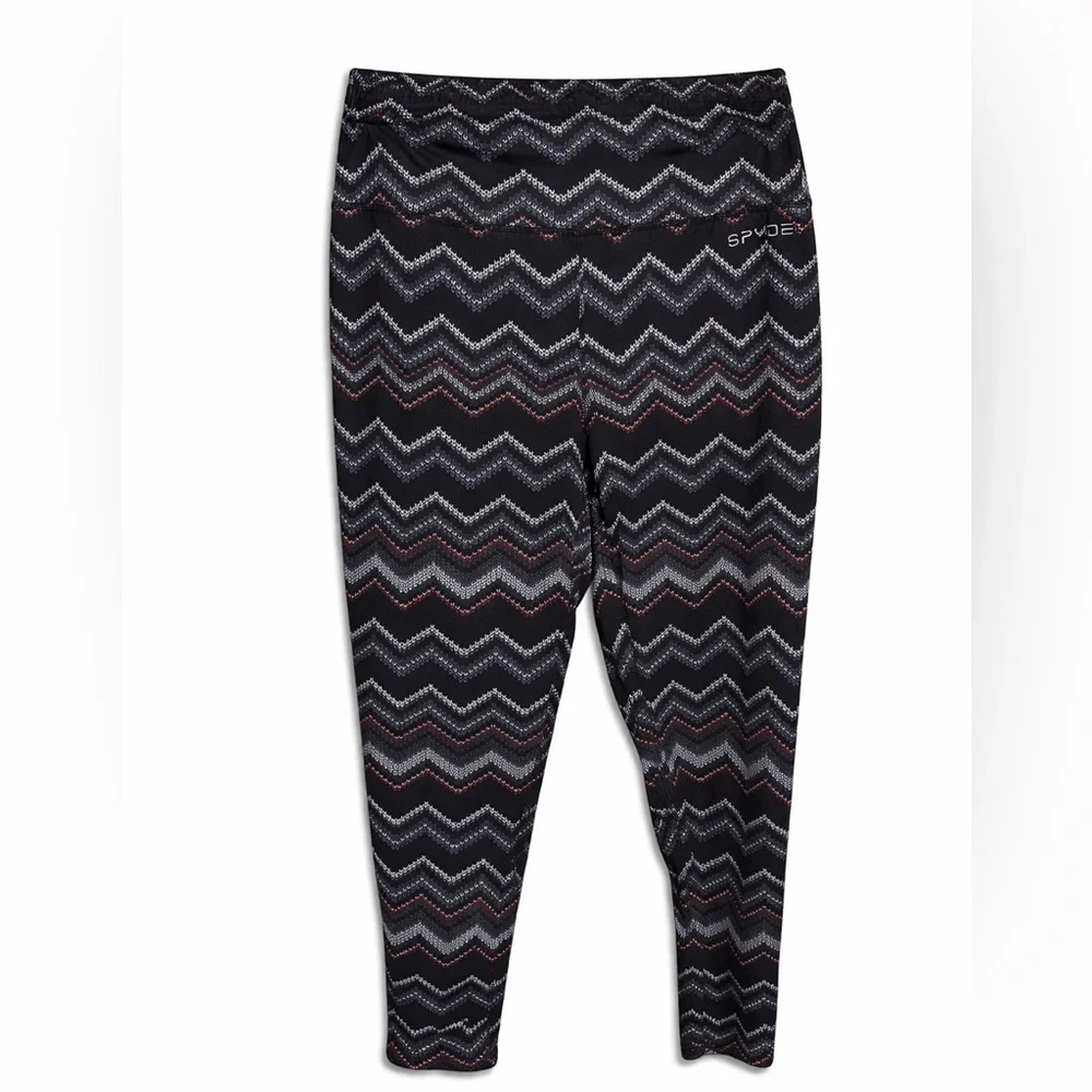EUC- Spyder- women’s Zigzag Leggings - Size L
